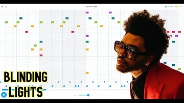 Blinding Lights by The Weeknd -but on Chrome Music Lab (Link in DESC)