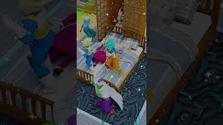 Many ghosts dance in Whis Beerus's room