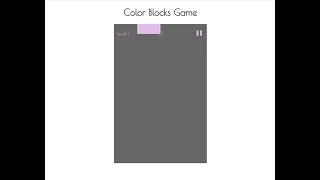 Simple Color Blocks Game using JavaScript screenshot 3