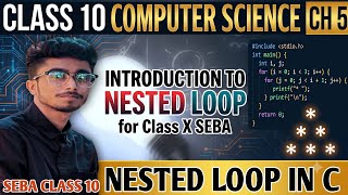Nested Loops In C Class X Seba Introduction In Hindi - Class X Seba Computer Sci CS With RC 💯