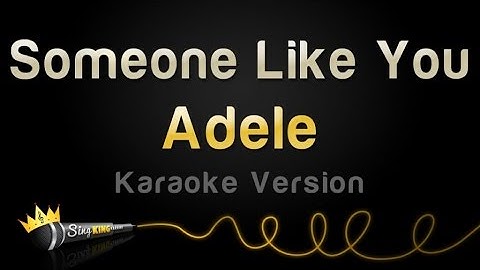 Thumbnail of Adele - Someone Like You (Karaoke Version)