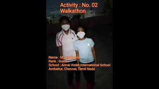 Walkathon II Activity 02 II #bsgsankalp