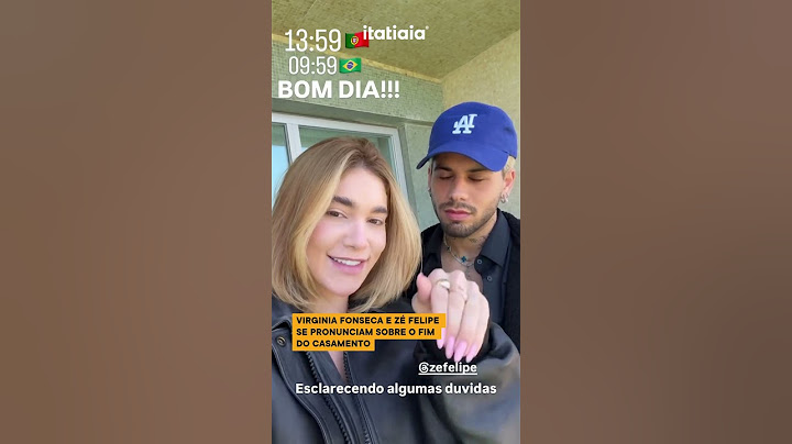 VIRGINIA FONSECA E ZÉ FELIPE SE PRONUNCIAM SOBRE O FIM DO CASAMENTO