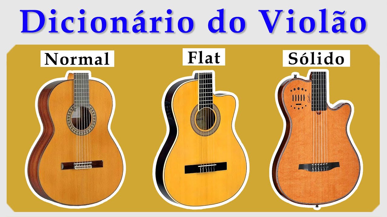 📚 VIOLÃO FLAT e FLAT SÓLIDO