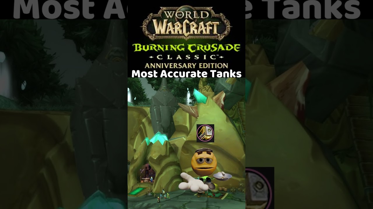 TBC Anniversary Most Accurate Tanks! #wowclassic #gaming #lythp