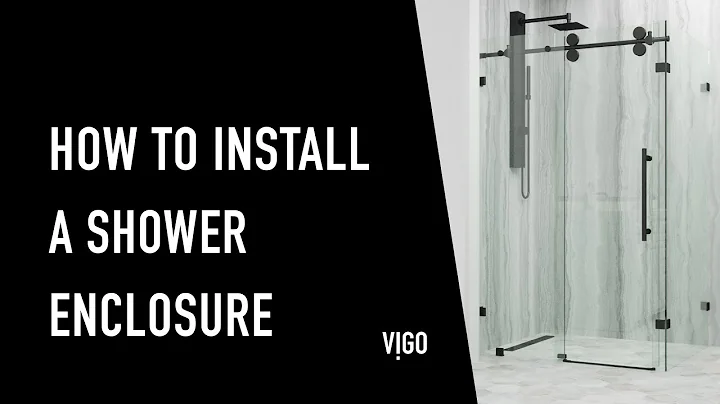 VIGO WINSLOW Shower Enclosure (VG6051) | Full DIY Installation Guide
