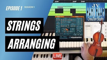 Arranging strings with StringWerk and Friktion from Reason rack extension on Studio One / Season 1