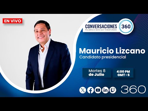 #EnVivo l Mauricio Lizcano revela primeras propuestas como candidato presidencial