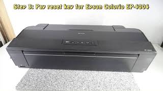 Reset Epson Colorio EP 4004 Waste Ink Pad Counter