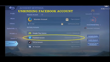 How to Unbind Facebook Account in Mobile Legends?