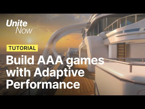 Mobile performance optimization with Adaptive Performance 4.0