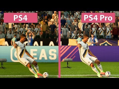 FIFA 18 – PS4 vs. PS4 Pro 4K Graphics Comparison