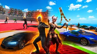 Crazy Supercar Stunts 🔥🚗 Mega Ramp Challenge & Extreme Driving Gameplay screenshot 2