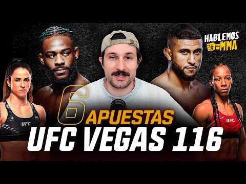 6 BETS for UFC Vegas 116 💰