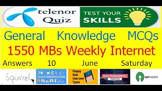 10 June 2023 Telenor Questions and Answers | Telenor Questions Today | General Knowledge MCQs | Quiz screenshot 3