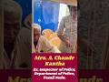 Mrs. A. Chandra Kantha Visits Silk Village | Appreciates Handloom Weaving & Revival