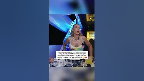 iggy azalea realized playboicarti caught her on a date with n3on on his $50M #n3on #iggyazalea