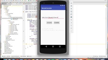 Create a Morse Code Converter Application with Android Studio