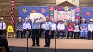 2013 2nd Grade Chag Ha Chumash Ceremony