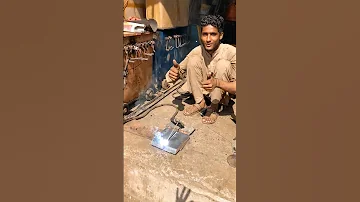 amazing welding method of Pakistani welder #welding #shorts