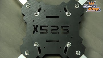 HobbyKing Daily - X525 Foldable Quadcopter Frame
