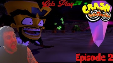 Lets Play Crash Twinsanity Episode 2 I Gems and crystals underground I