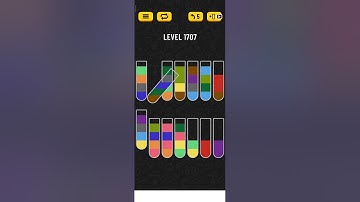 water sort puzzle - level 1707