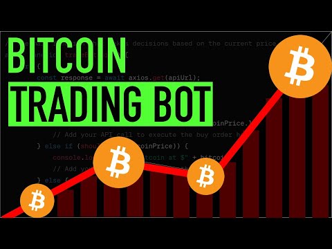 🔴 Code a Bitcoin Trading Bot - YouTube