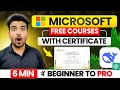Free Microsoft Certification Courses 2025 ๐