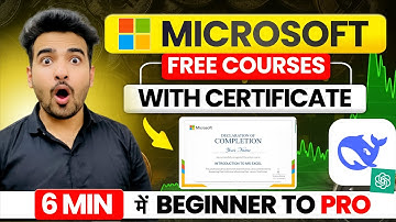 Microsoft Free Certification Courses | Power BI, Data Analyst, Excel Free Course 2025