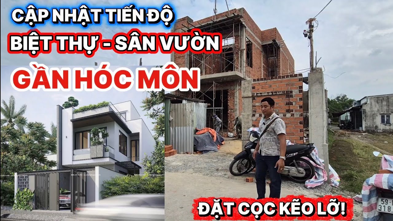 🔥 Hàng Hiếm! Biệt Thự Sân Vườn 10x29m – Gần Hóc Môn, Trung Tâm Mỹ Hạnh – Cọc Nhanh Kẻo Mất!
