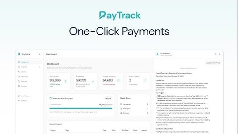Pay Track: One Click Payment Platform. Get Paid Faster, Save Hours, Grow Revenue.