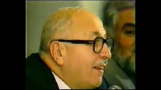 Prof.dr. Necmetti̇n Erbakan İzmi̇t 16.01.1987 Basin Toplantisi