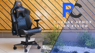 COUGAR ARMOR TITAN PRO ORANGE Gaming Chair - COUGAR ARMOR TITAN