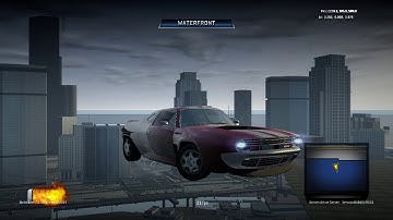 Burnout 5 (Feb 22 2007) Build "artist edition" gameplay