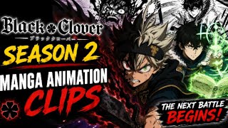 Black Clover Asta Manga Animation Clips Made By MASTER WIND ✨