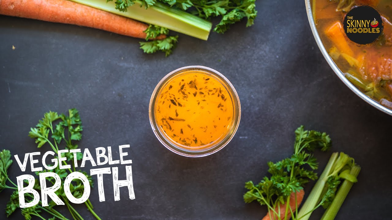 Vegetable Broth Vegan Broth YouTube