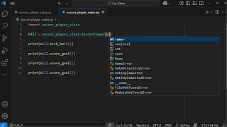 Create a Soccer Player in Python (Object Oriented Programing Introduction)