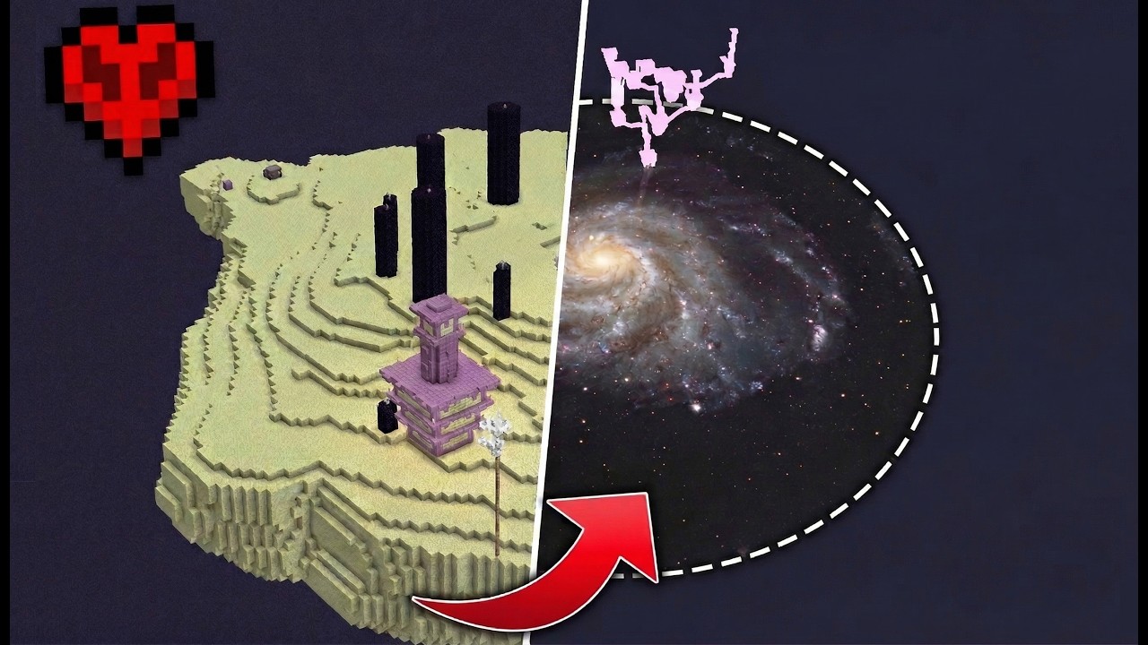 Entire planets, black holes, and galaxies recreated in Minecraft