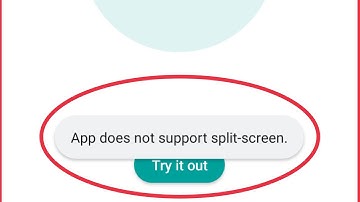 Swipe to Split Fix App does not support split screen Problem Solve