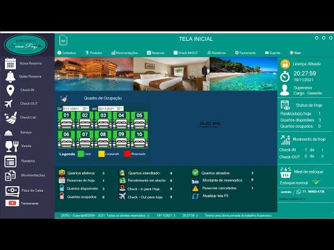 Apresentação do Sistema Hoteleiro Zatec