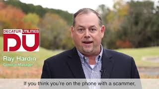 Scam Awareness - North Alabama Utilities