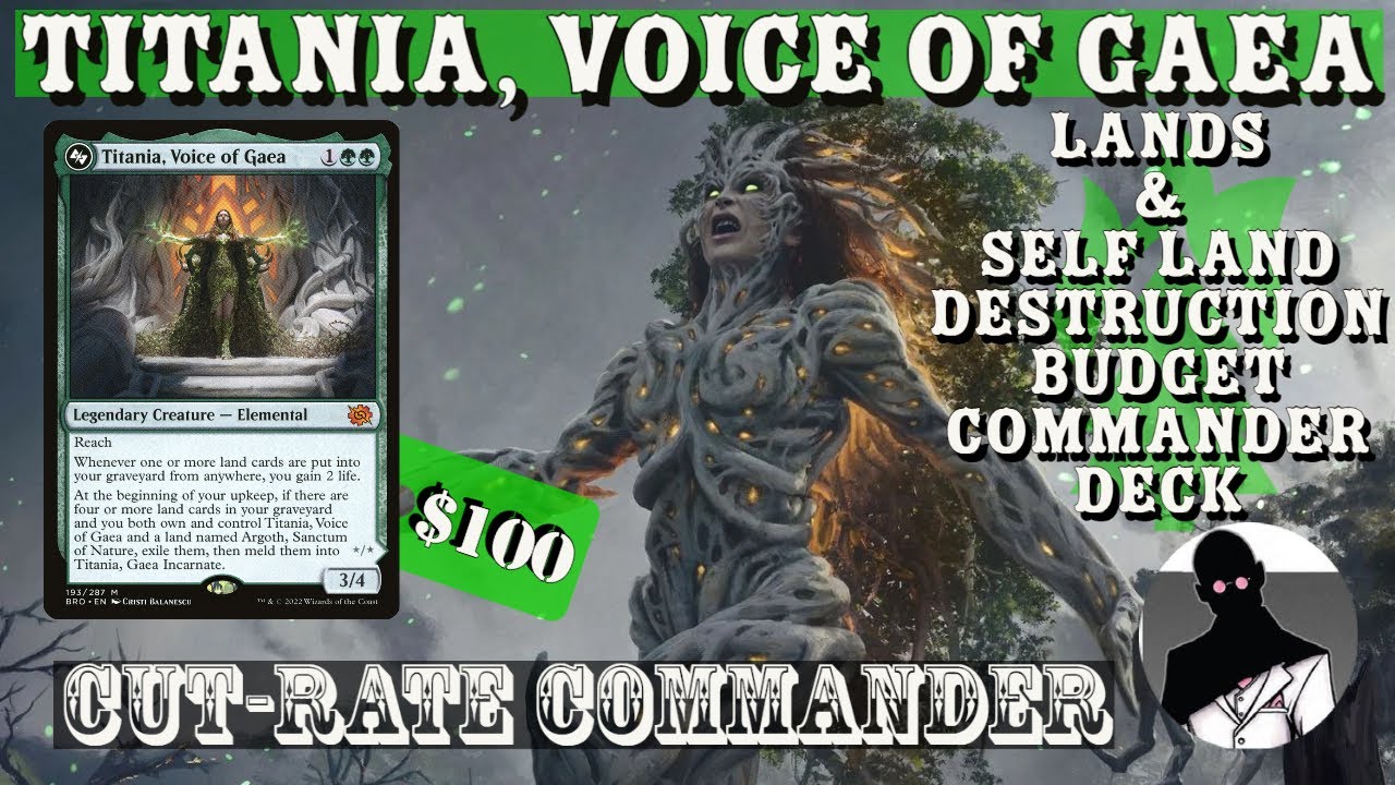 Cards - Titania, Voice of Gaea