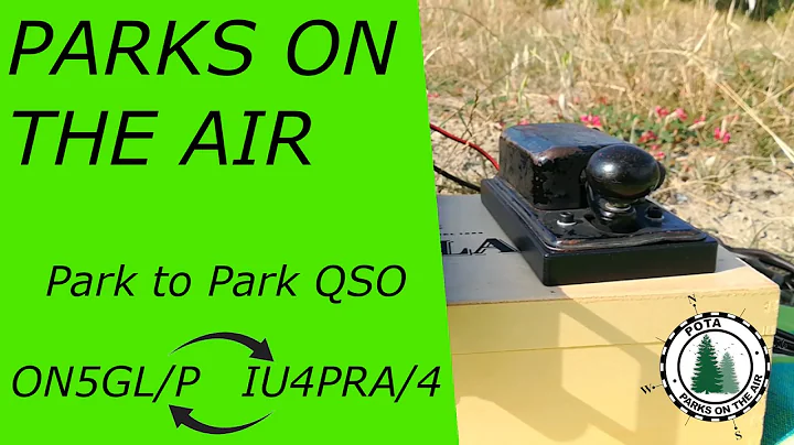P2P CW QSO With ON5GL/P - Parks On The Air Morse Code Exchange - 2024/07/08