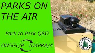 P2P CW QSO With ON5GL/P - Parks On The Air Morse Code Exchange - 2024/07/08