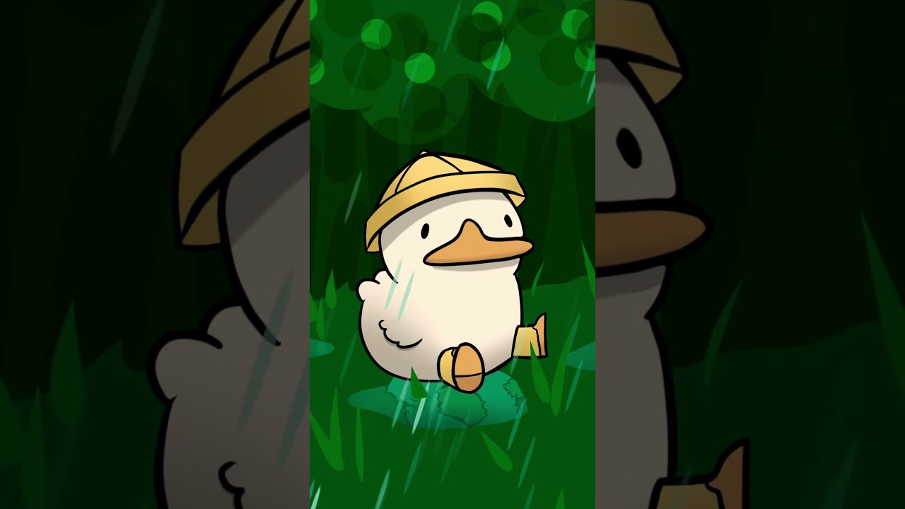 Rainboot duck (character by Littlerose) 