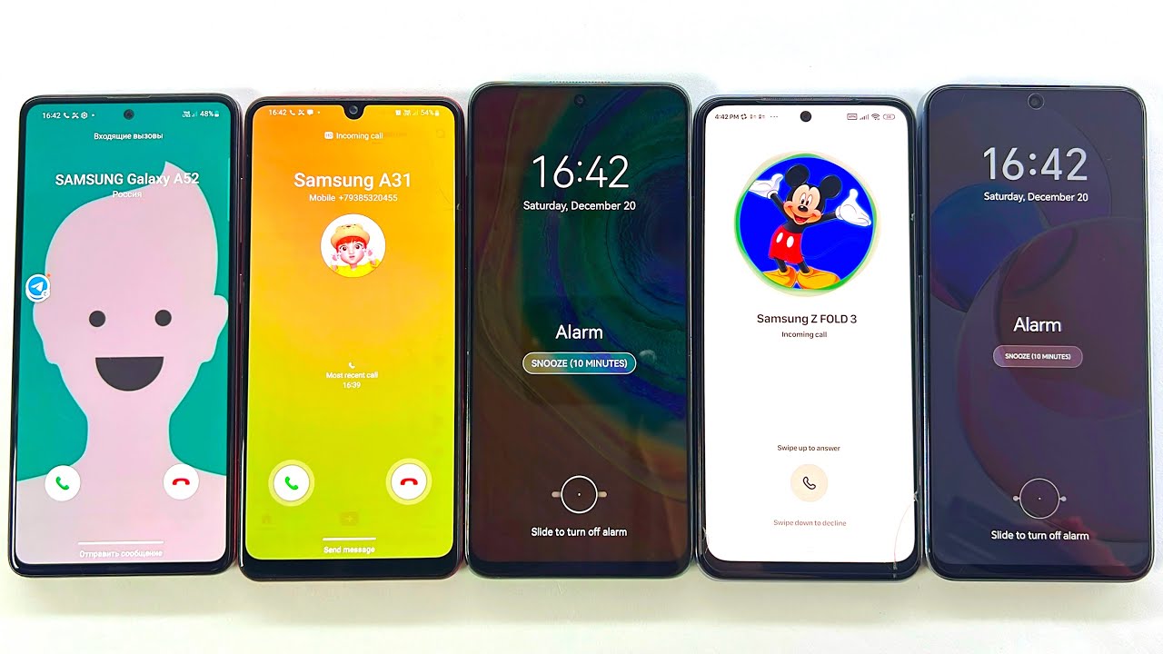 Incoming Call + Tawasal + Timer + Alarm Clock Samsung A51, Galaxy A32, Huawei Y90, Xiaomi, Honor 