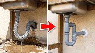 Easy Pipe Repair Tricks You NEED to Know 🔥🛠️