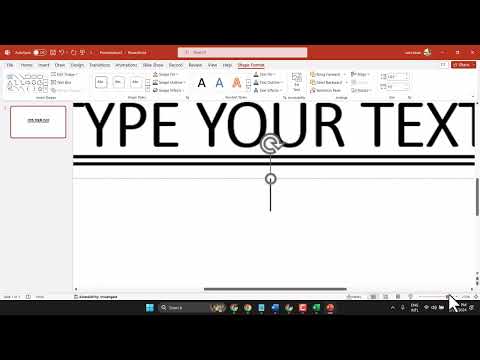 How To Insert Underline In PowerPoint