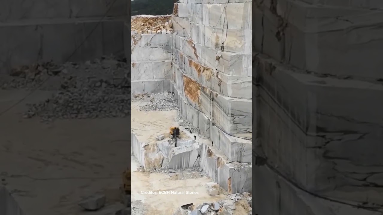 🚧Extracción de bloques de mármol 👷🏻‍♂️🇵🇪🧱 
